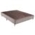 Base Sommier Camurça Casal 138x188x23cm Ortobom Bege