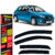 Calha de Chuva Peugeot 206 207 2000 a 2015 4 portas TG Poli Defletor Portas Protetor Janelas Fumê
