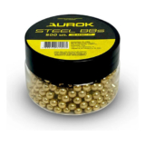 Esferas Aurok Steel BBS 4,5mm Dourada – 500un