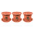 Kit Vaso para Planta com Prato 13cm 6 Peças Sanremo Boulevard