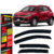 Calha de Chuva Chevrolet Tracker 2013 a 2019 4 portas TG Poli Defletor Portas Protetor Janelas Fumê