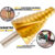 Broca Escalonada Profissional Tipo Cone 9mm A 36mm Aço Rápido E Titânio 10 Etapas Fertak
