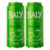 Kit 2 Energético Baly Maçã Verde 473ml