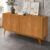 Balcão Buffet Ares Lux 4 Portas 2 Prateleiras Nature – Tebarrot