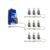 Kit 10 Lampadas H3 70W 24V Halogena Gauss GL45H3 Inmetro
