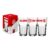 Copo Vidro 520ml Futebol Inter Brasfoot*5758 – Unitário