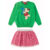 Conjunto Feminino Infantil Corações Holográficos – Turma da Mônica