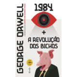 GEORGE ORWELL 1984 + A REVOLUÇÃO DOS BICHOS 2 EM 1