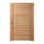 Porta Pivotante Maciça 214x107cm Eucalipto PM78 Solar Cruzeiro Portas