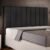 Cabeceira Cama Box Queen 160 cm Dália W01 Linho Chumbo – Lyam Decor