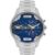 RELÓGIO ORIENT MASCULINO PRATA DUAL TIME MBSST001 D1SX