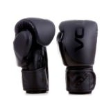 Luva de Boxe Muay Thai Kickboxing Training 12oz Preta Vollo