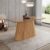 Mesa de Madeira Olívia 160 Cm com Vidro Nature – Henn