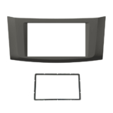 Moldura 2 Din Nissan Sentra G7 2014 à 2020 – Grafite MD – Fiamon