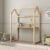 Mesa Desenho Infantil Montessori Com Regulagem Madeira Natural Tina