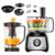 Multiprocessador de Alimentos Mondial MPN01BF Turbo Chef | 9 em 1, 2 Velocidades + Turbo, 1000W, Preto