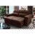 Sofá Retrátil Reclinável Verona 1,50m Suede Velut Marrom  Molas no Assento – King House