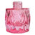 Frasco para Perfumaria de Vidro – Rosa – 80ml – 1 unidade – Rizzo