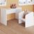 Mesa Escrivaninha com Poltrona Meu Fofinho Branco Cj7001 – Art In Móveis
