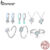 Brincos Bamoer 925 Sterling Sliver Verão Coco Cactus Joias Presentes Para Mulheres