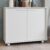 Armário Multiuso 2 Portas com Rodízios Branco Bs 62 – Brv