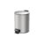 Lixeira C/ Pedal e Balde 5L Aço Inoxidável Escovado Linha Spin Brinox