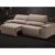 Sofá com Porta Copos Carregador USB Ret Rec Murano 2,00m Velosuede Marrom – NETSOFAS