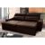 Sofá Retrátil Reclinável Patagônia 2,30m Suede Velut Marrom  Molas no Assento – King House