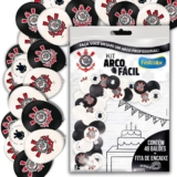 KIT ARCO FACIL DE BALOES CORINTHIANS n°9 48 UN + 1 FITA ARCO  FESTCOLOR