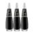 Kit 3 Esmalte Impala A Cor Da Sua Moda Unha Preto Cremoso