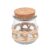 Porta Mantimento Wolff de Vidro com Fibra Natural 190ml