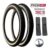 Par Pneu Aro 29×2.10 Faixa Bege 54-622mm Paco Nomad+ Câmaras