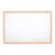Quadro Branco Stalo UV MDF Carvalho Soft, 060 X 040 cm