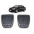 Par Capa Pedal Pedaleira Freio E Embreagem Etios Hilux 2012 2013 2014 2015