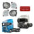 Kit Farol Auxiliar Milha Compatível Scania Serie 5 S5 Led
