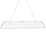 Varal de Teto em Aço 1,20 M x 56 CM Branco 006007 MOR