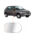 Lente Espelho Retrovisor Palio Siena Strada 2001 02 03 04 05 06 07 08 09 2010 Com Base Lado Direito