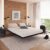 Cama Flutuante de Casal 139cm X 189cm Industrial Preto