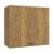 Armário Aéreo Celeste Kappesberg 100% MDF 2 Portas Nogueira 80cm