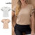 Lovito Blusa Casual Blusa Com Babados De Verão Para Mulheres L87ED271 (Multicolorido)