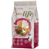 Ração Quatree Life Gatos Adultos Sabor Salmão e Arroz 10kg