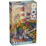 Quebra Cabeça 500 Peças Farol à Beira Mar 04861 – Grow