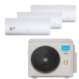 Ar Condicionado Multi Tri Split Midea Xtreme Save 27000 Btu (3×9000) Quente e Frio Inverter 220V