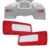 Kit 2 Lentes da Lanterna Traseira Volvo VM FH FM 2015 A 2024 2025 84122332 Lado Direito e Esquerdo