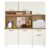 Kit Cozinha Compacta Siena 2000446 Atacama Off White – Aramóveis