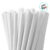 Canudo de Papel para Milkshake – Branco – 100 unidades – Cromus – Rizzo