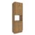 Kit Forno Celeste Kappesberg 100% MDF 4 Portas Nogueira 70cm