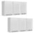 Armario Aereo Itatiaia Luce Kit com 2 peças IP3-105 Branco