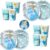 Kit Festa  CINDERELA CLASSICA 16 Pratos + 16 Copos Descartável 180 Ml Papel – REGINA