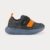 Tênis Infantil Bibi Flash Cinza com Laranja